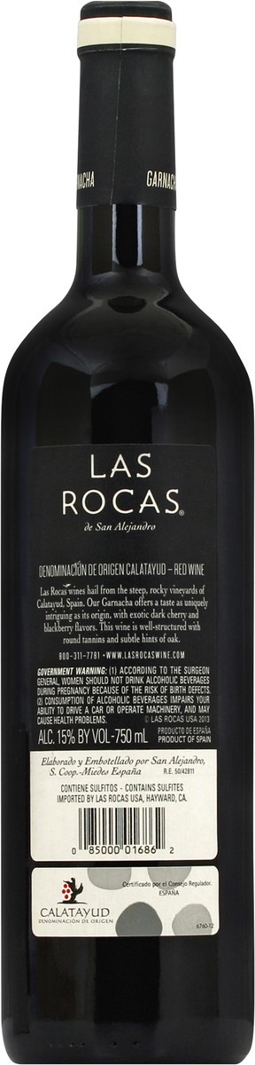 slide 2 of 3, Las Rocas Red Wine, 750 ml