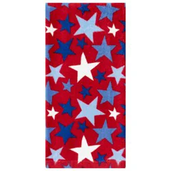 Meijer Corporate Seasonal Mcs Americana Stars Red Kitchen Towel, 16 In X 25 In