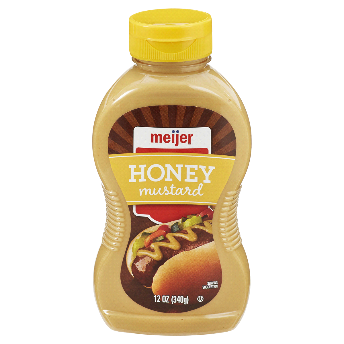 slide 1 of 2, Meijer Honey Mustard, 12 oz