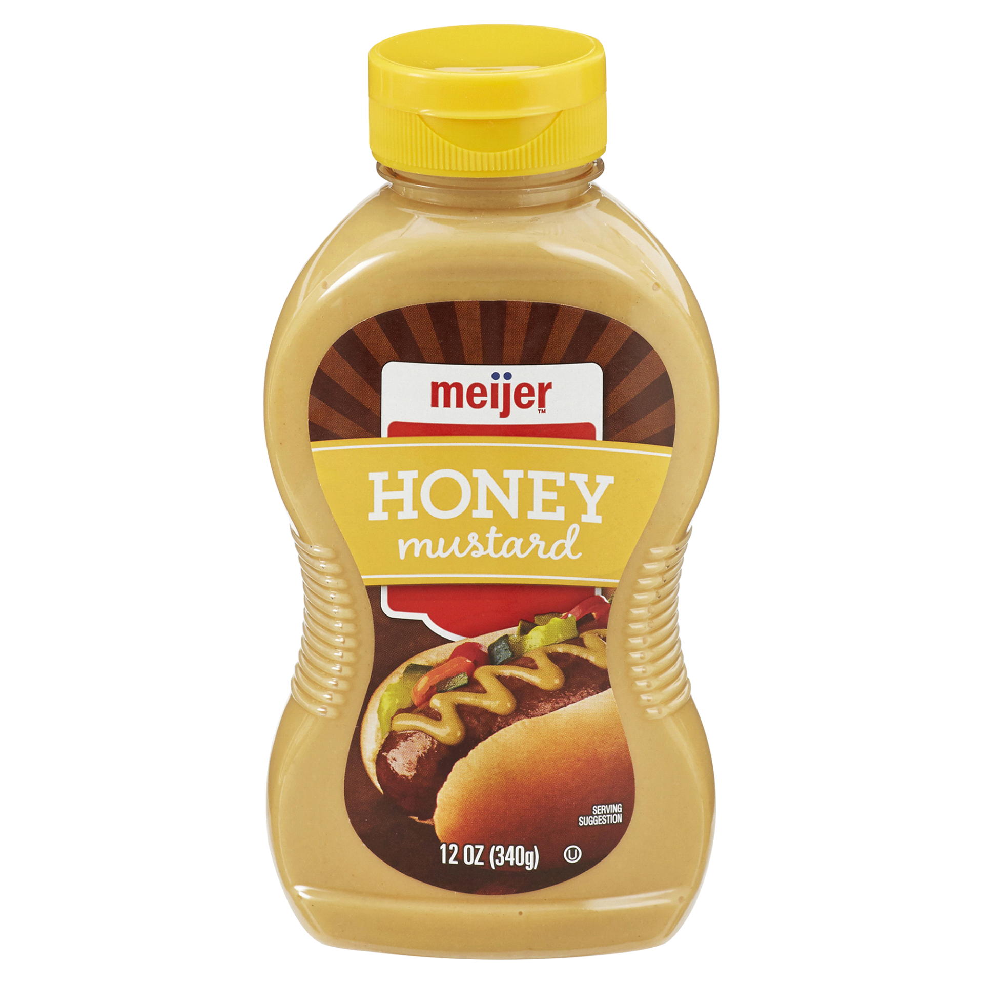 slide 1 of 2, Meijer Honey Mustard, 12 oz