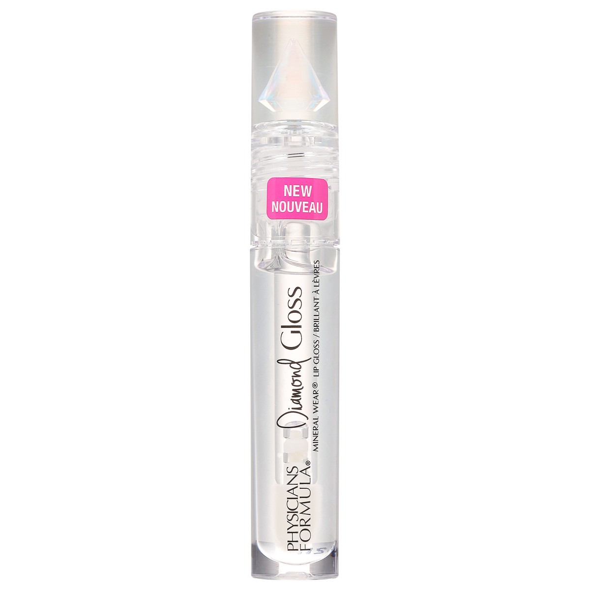 slide 1 of 2, Physicians Formula Mineral Wear Crystal Clear 1712802 Diamond Lip Gloss/Brillant 0.15 fl oz, 0.15 fl oz