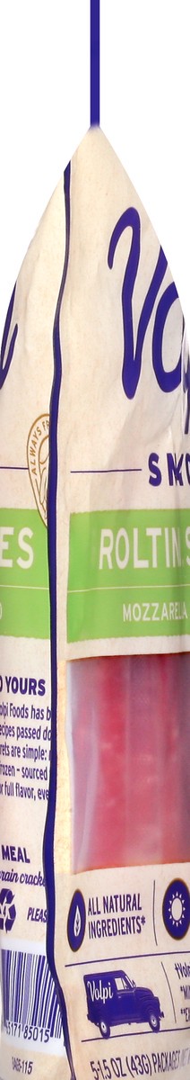 slide 6 of 9, Volpi Keto-Friendly Volpi Roltini Singles with Mozzarella & Prosciutto 5pk, 5 ct