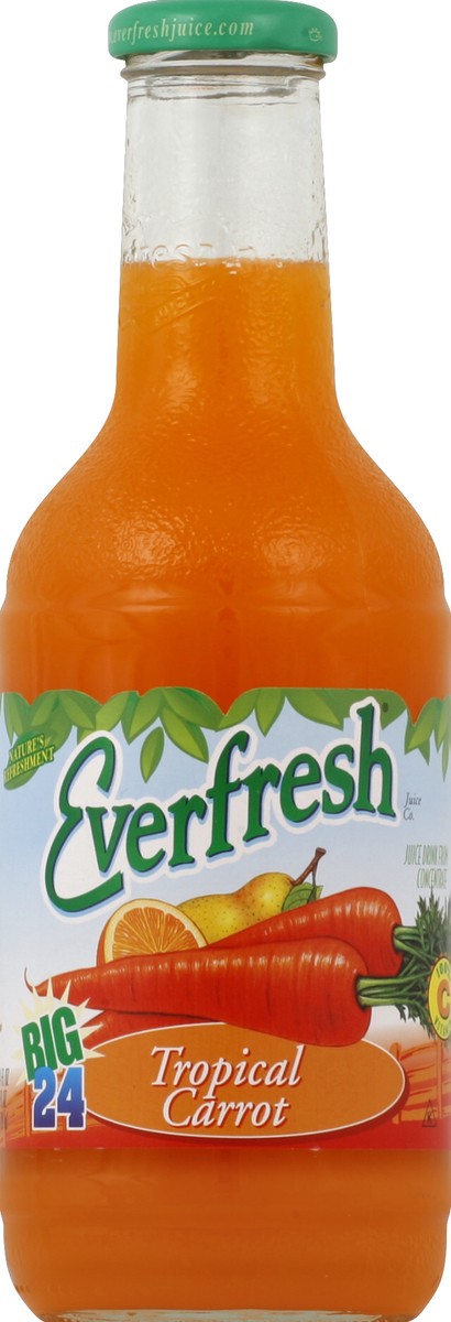 slide 1 of 4, Everfresh Tropical Carrot - 24 fl oz, 24 fl oz