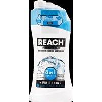 slide 1 of 1, REACH Complete Care Teeth Whitening Anti-Cavity 8-In-1 Benefits Sparkling Mint, 32 fl oz