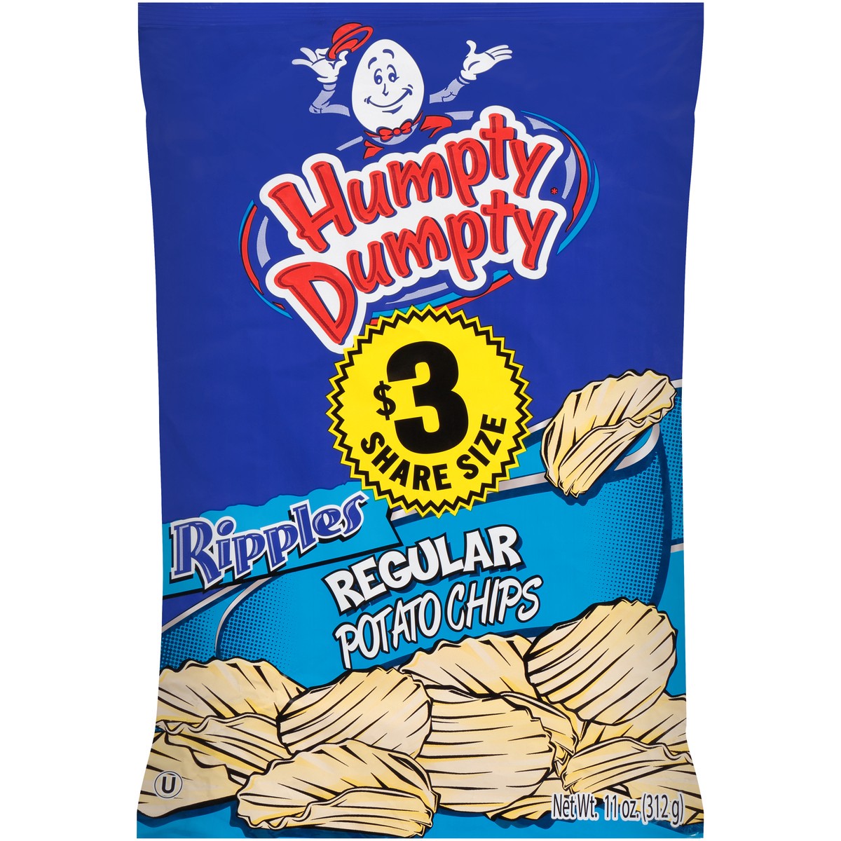 slide 9 of 9, Humpty Dumpty Regular Potato Chip, 11 oz