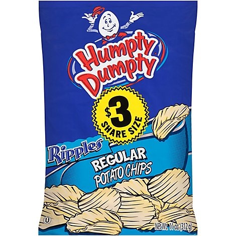 slide 1 of 9, Humpty Dumpty Regular Potato Chip, 11 oz