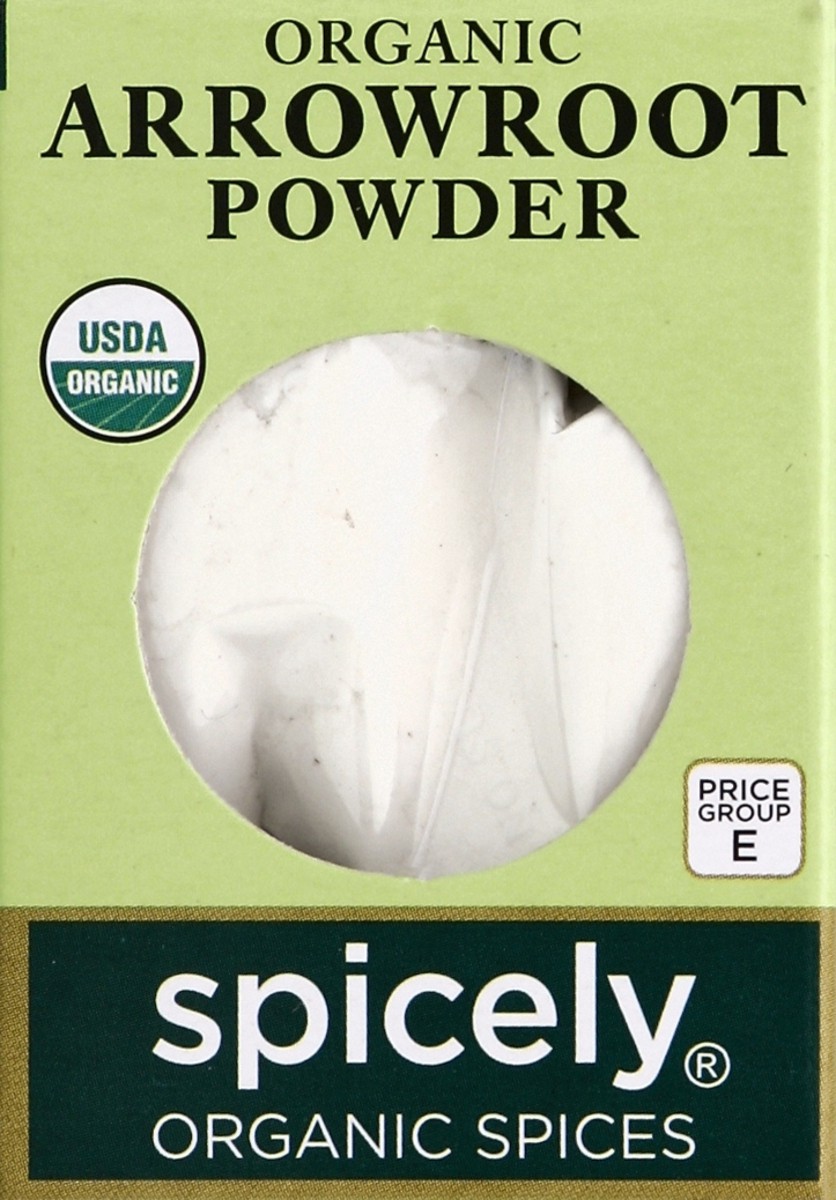 slide 3 of 4, Spicely Organic Spices Arrowroot Powder 0.4 oz, 0.4 oz