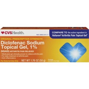 slide 1 of 1, Cvs Health Pain Relieving Diclofenac Gel, 1.7 Oz, 1.7 oz