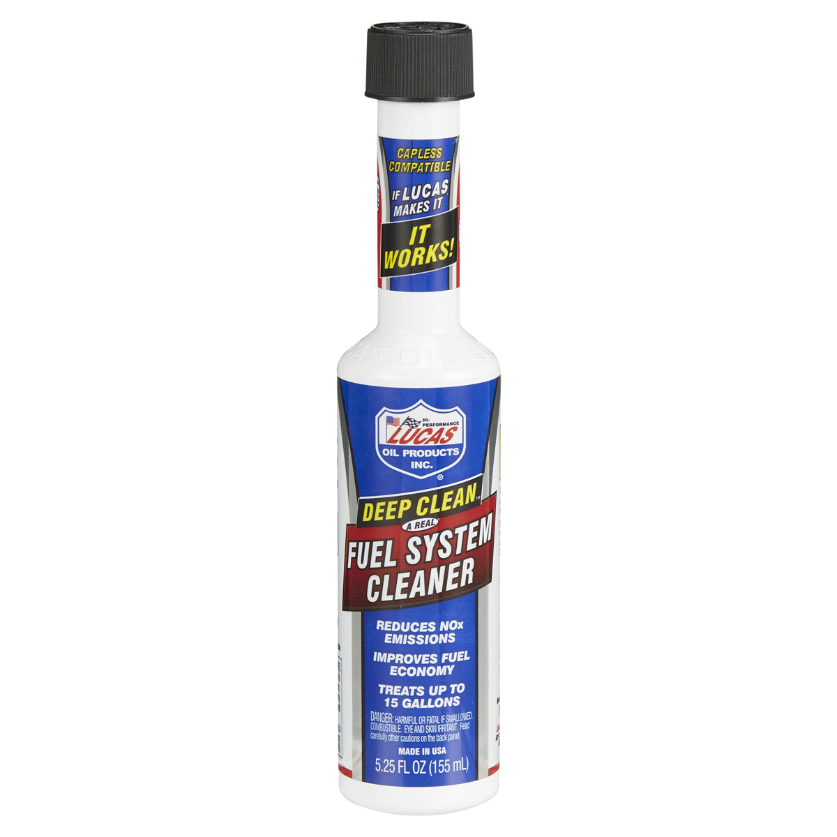 slide 1 of 5, Lucas Deep Clean Fuel System Cleaner, 5.25 oz