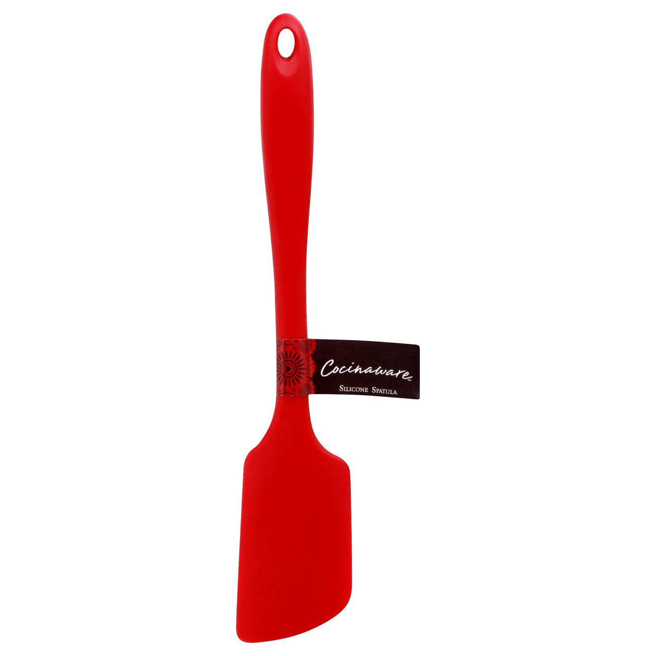 slide 1 of 1, Cocinaware Red Silicone Spatula, 1 ct