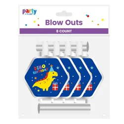 Flomo Dinosaur Blow Outs - 8 ct