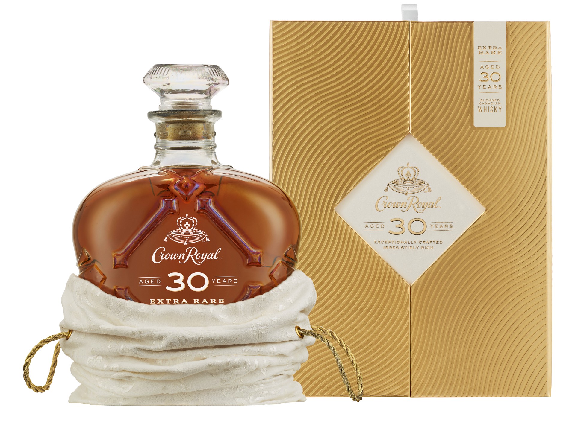 slide 3 of 4, Crown Royal Extra Rare 30 Year Old Blended Canadian Whisky, 750 mL, 750 ml