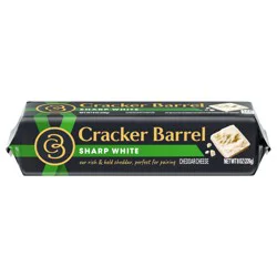 Cracker Barrel Sharp White Cheddar Cheese, 8 oz Block