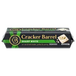 Cracker Barrel Sharp White Cheddar Cheese, 8 oz Block