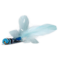 slide 2 of 29, SmartyKat Frisky Flyer Wand Pet Toy, 1 ct