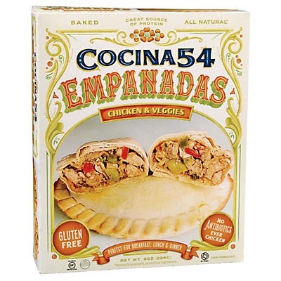 slide 1 of 1, COCINA 54 Empanadas Chicken & Veggies, 2 ct