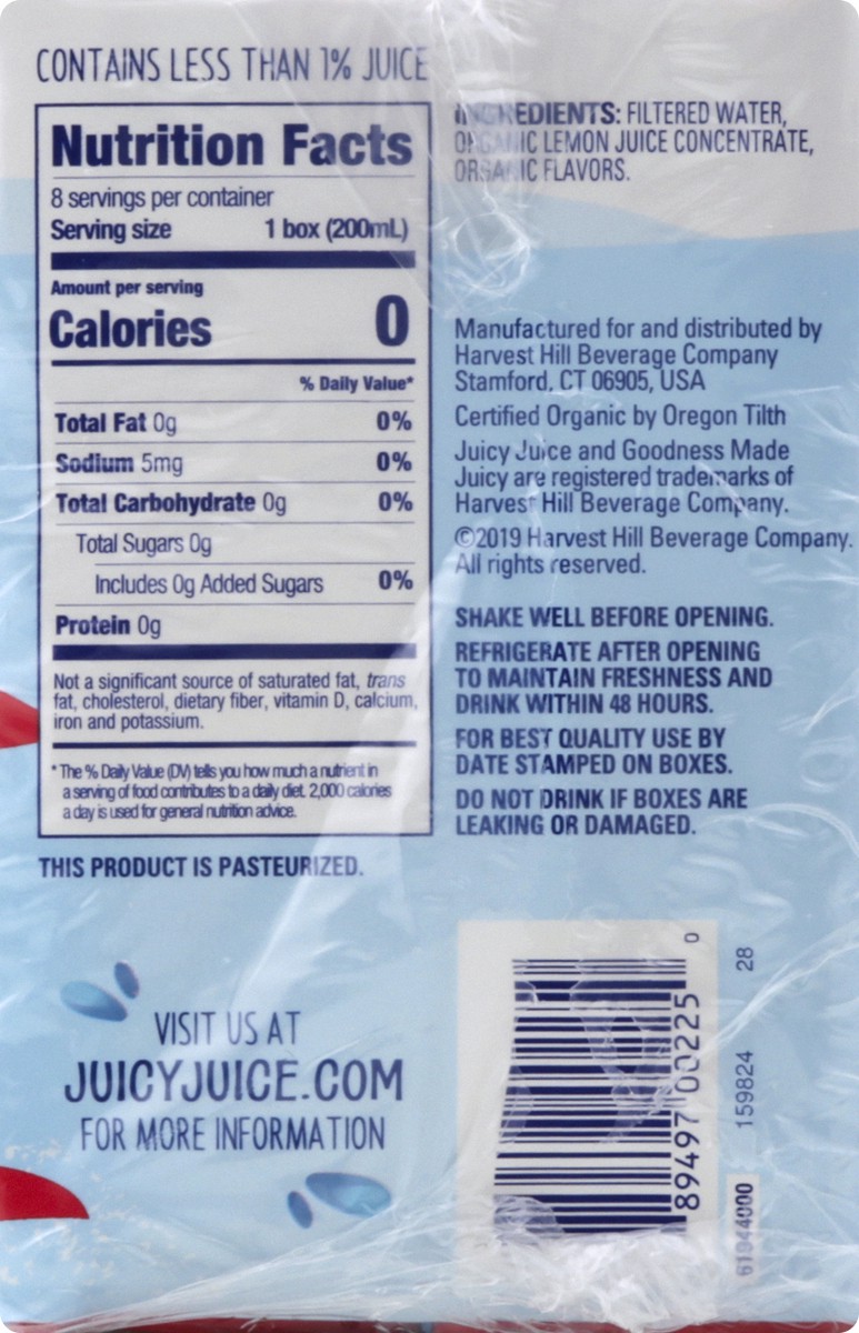 slide 7 of 10, Juicy Juice Fruit Punch Juicy Water - 54 fl oz, 8 ct