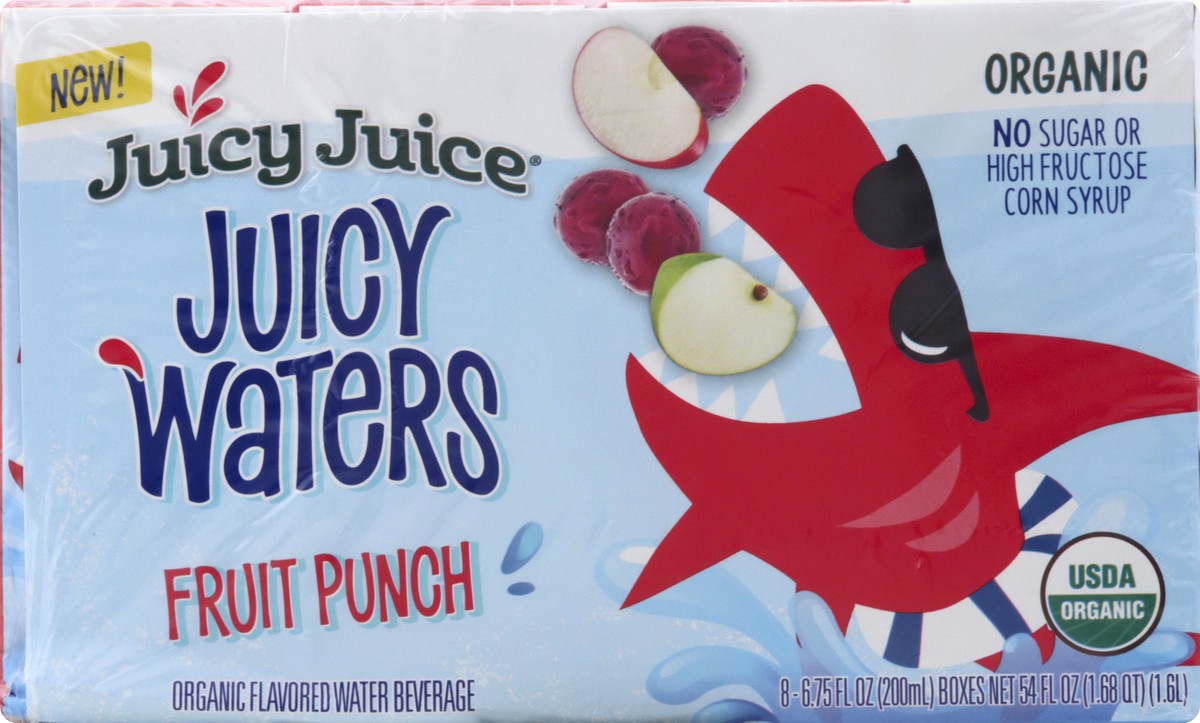 slide 10 of 10, Juicy Juice Fruit Punch Juicy Water - 54 fl oz, 8 ct