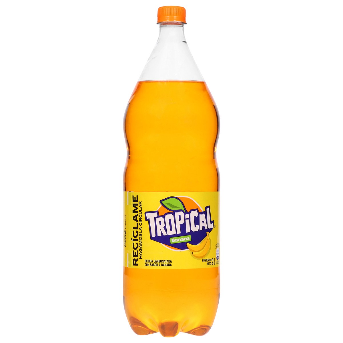 slide 2 of 4, Tropical Banana Soda 2 L, 67.6 fl oz