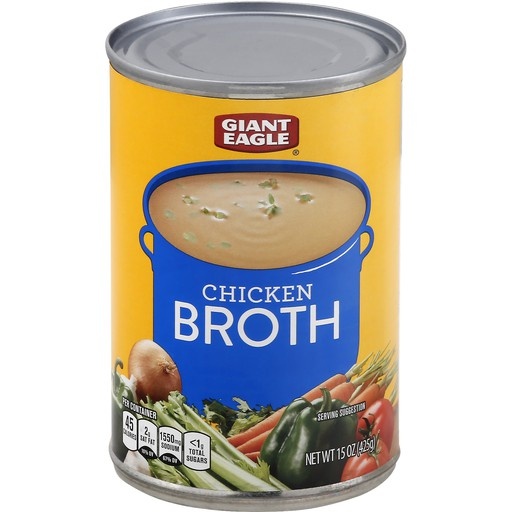 slide 1 of 1, Giant Eagle Chicken Broth, 15 oz