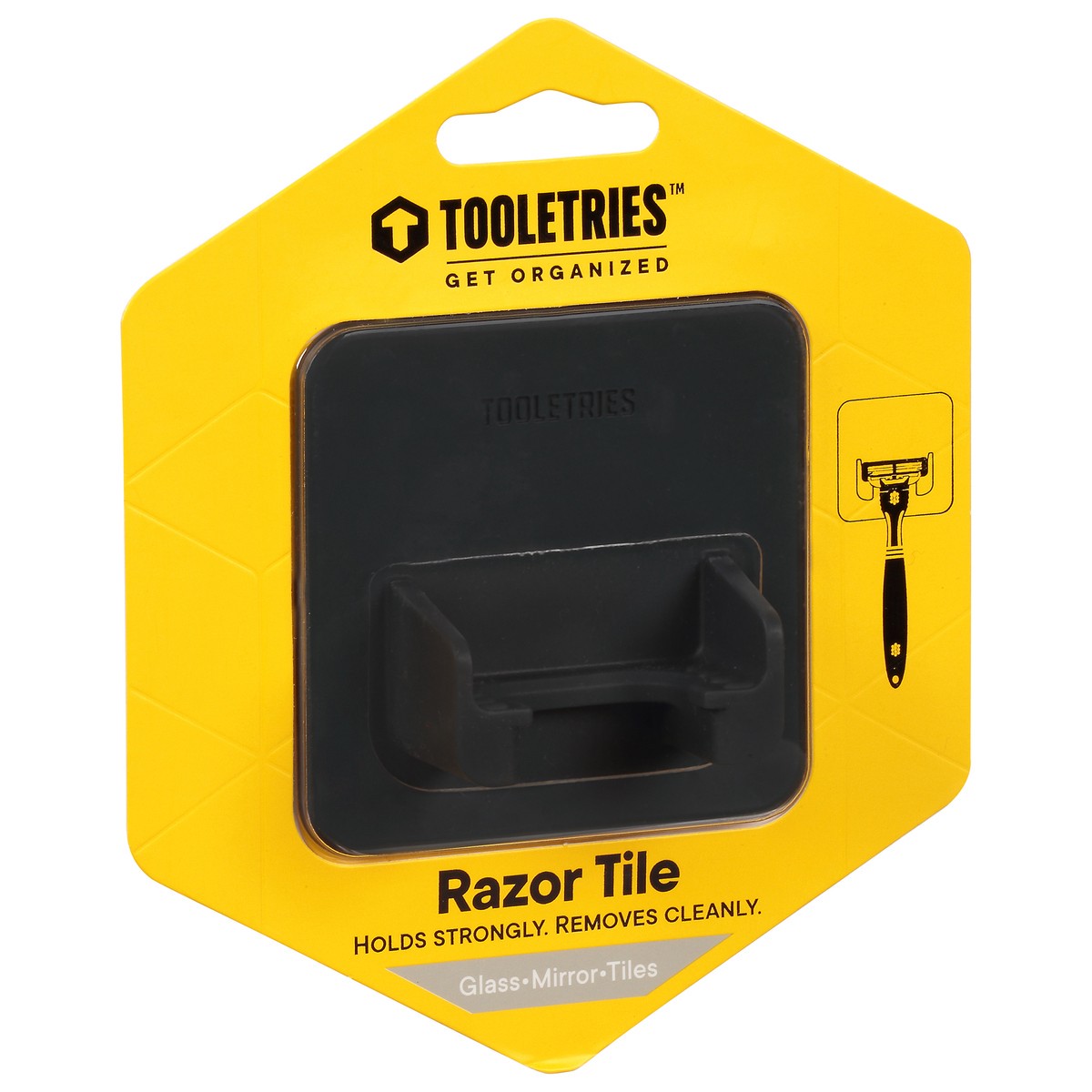 slide 6 of 9, Tooletries The Mason - Charcoal Razor Tile 1 ea Pack, 1 ea