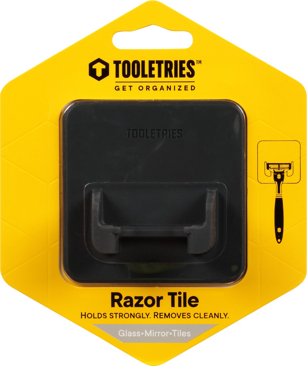 slide 4 of 9, Tooletries The Mason - Charcoal Razor Tile 1 ea Pack, 1 ea