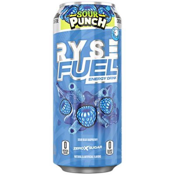 slide 1 of 1, RYSE Energy 16oz. Sour Punch Sour Blue Raspberry, 16 oz