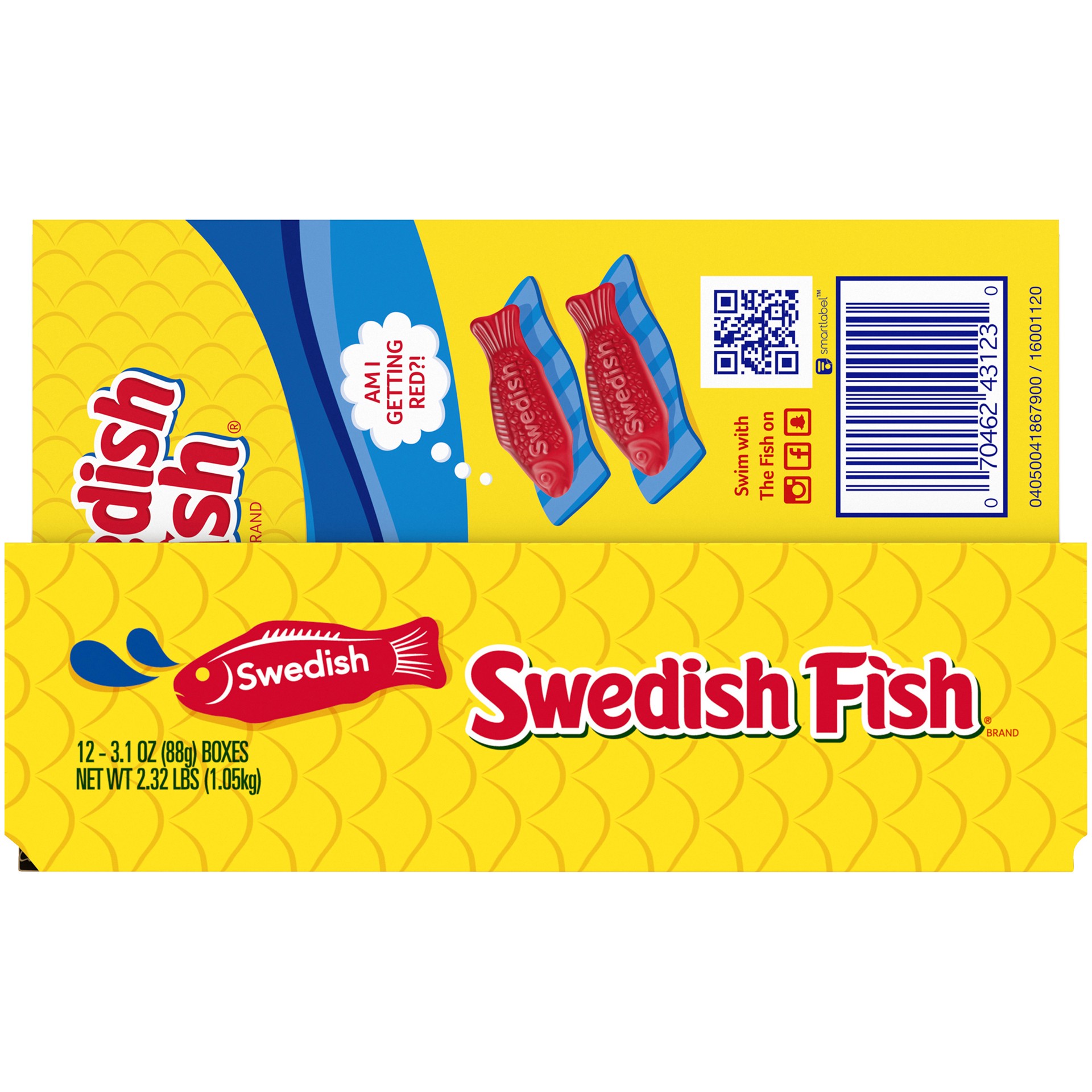 slide 2 of 5, Swedish Fish Candy, 3.1 oz