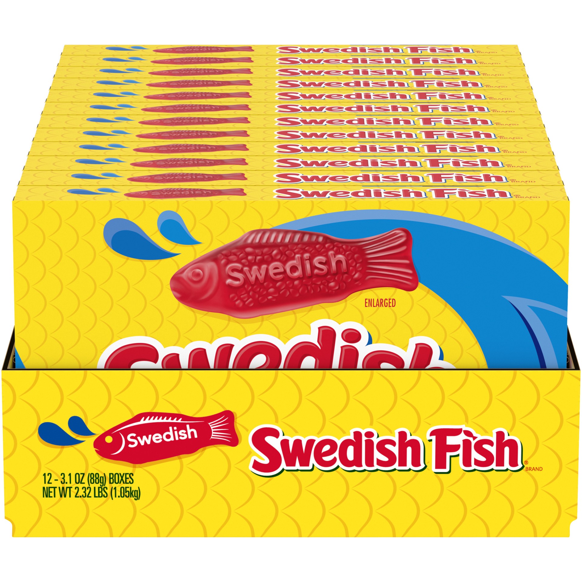 slide 1 of 5, Swedish Fish Candy, 3.1 oz