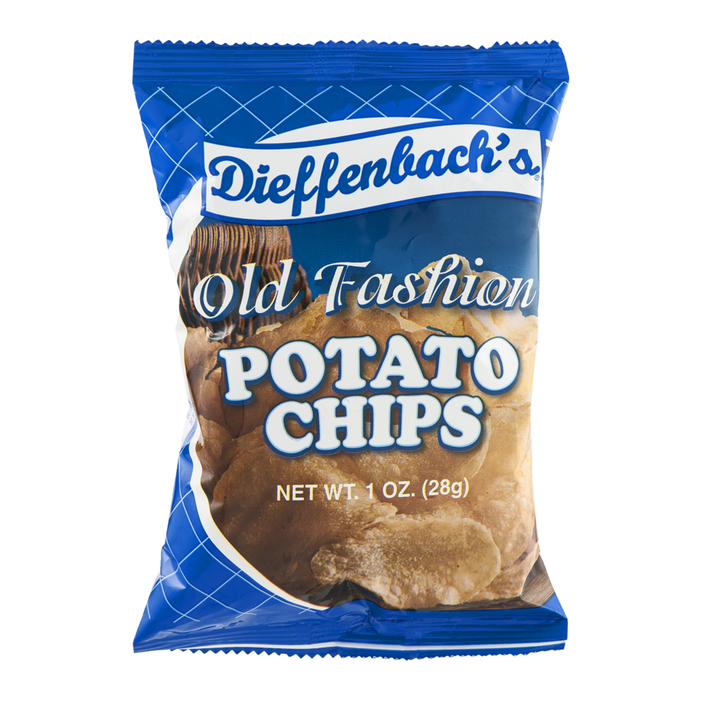 slide 1 of 1, Dieffenbach's Old Fashion Chips, 1 oz