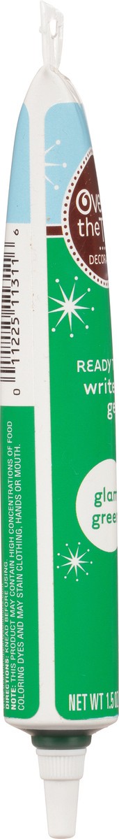 slide 7 of 9, Over The Top Decorating Glam Green Write-On Gel 1.5 oz, 1.5 oz