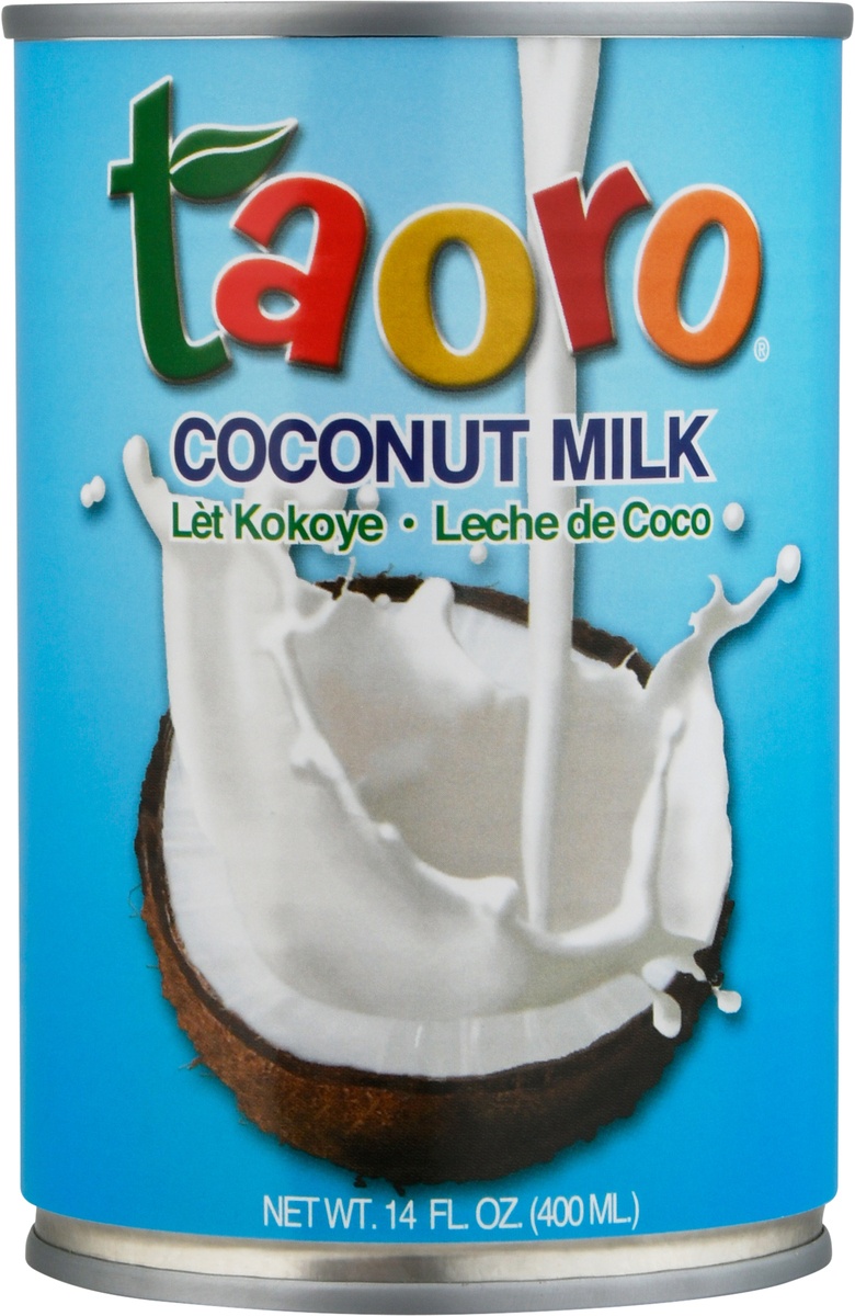 slide 9 of 11, Taoro Coconut Milk, 14 oz