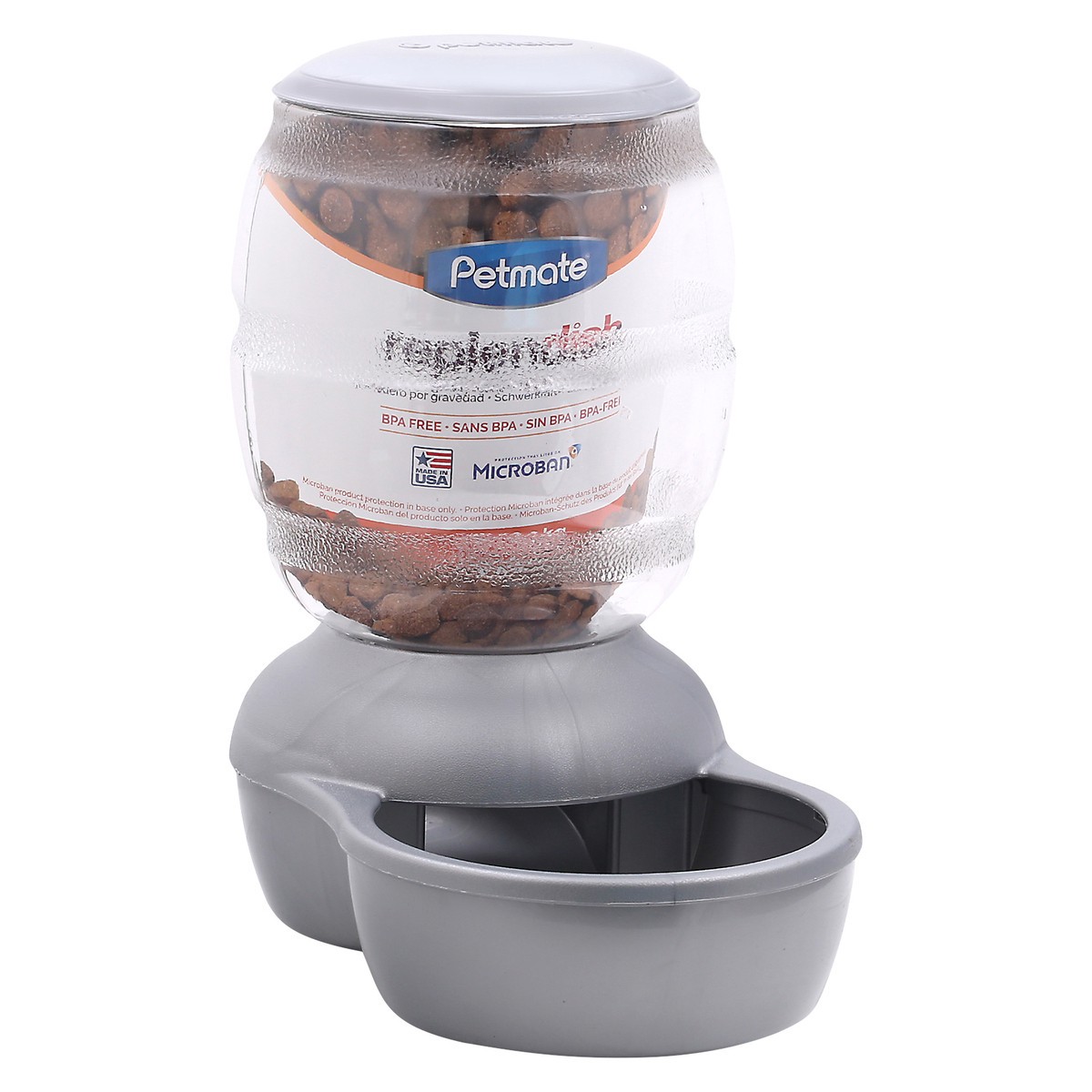 slide 2 of 9, Petmate Replendish Gravity Feeder 1 ea Not Packed, 1 ea