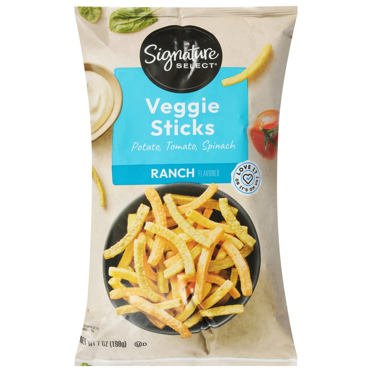 slide 3 of 4, Signature Select Veggie Sticks Ranch - 7 Oz., 7 oz