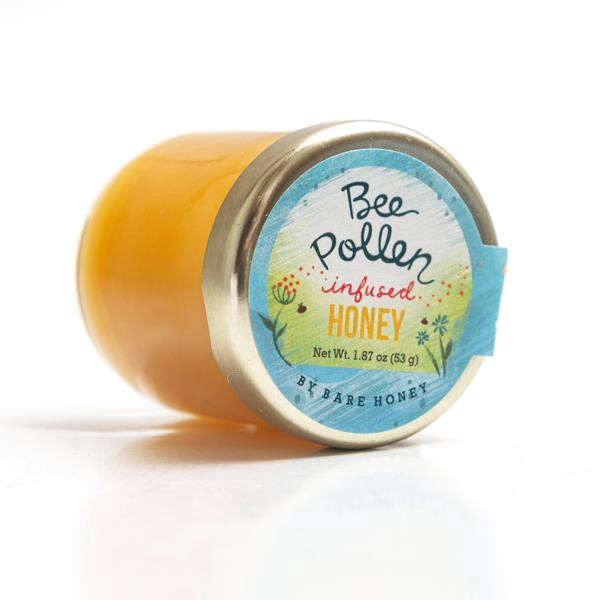 slide 1 of 1, Bare Honey Mini Bee Pollen Infused Honey, 1.87 oz