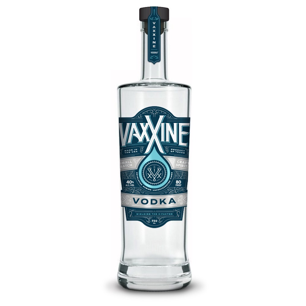 slide 1 of 1, Vaxxine Vodka, 750 ml