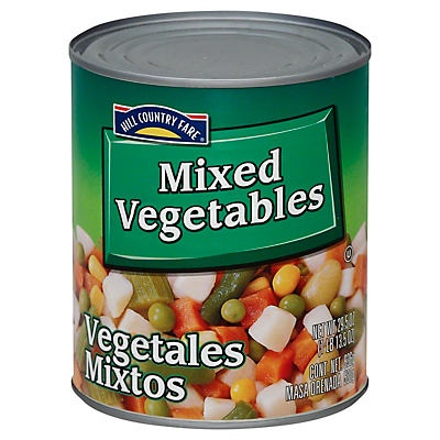 slide 1 of 1, Hill Country Fare Mixed Vegetables, 29 oz