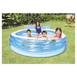 Intex Family Lounge Inflatable Round Pool