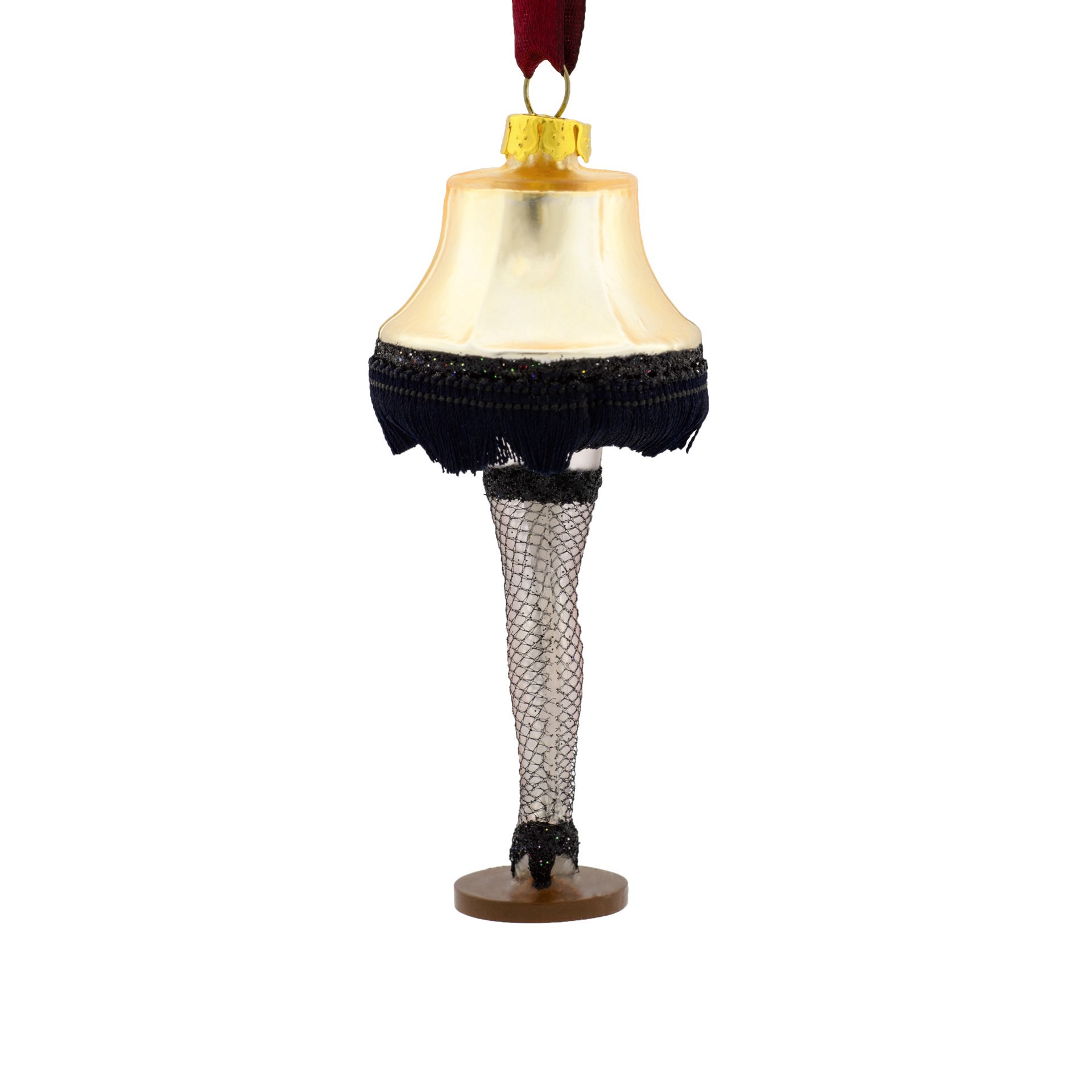 slide 2 of 5, Hallmark A Christmas Story 4.25" Leg Lamp Blown Glass Ornament, 1.75 in x 4.25 in x 1.75 in
