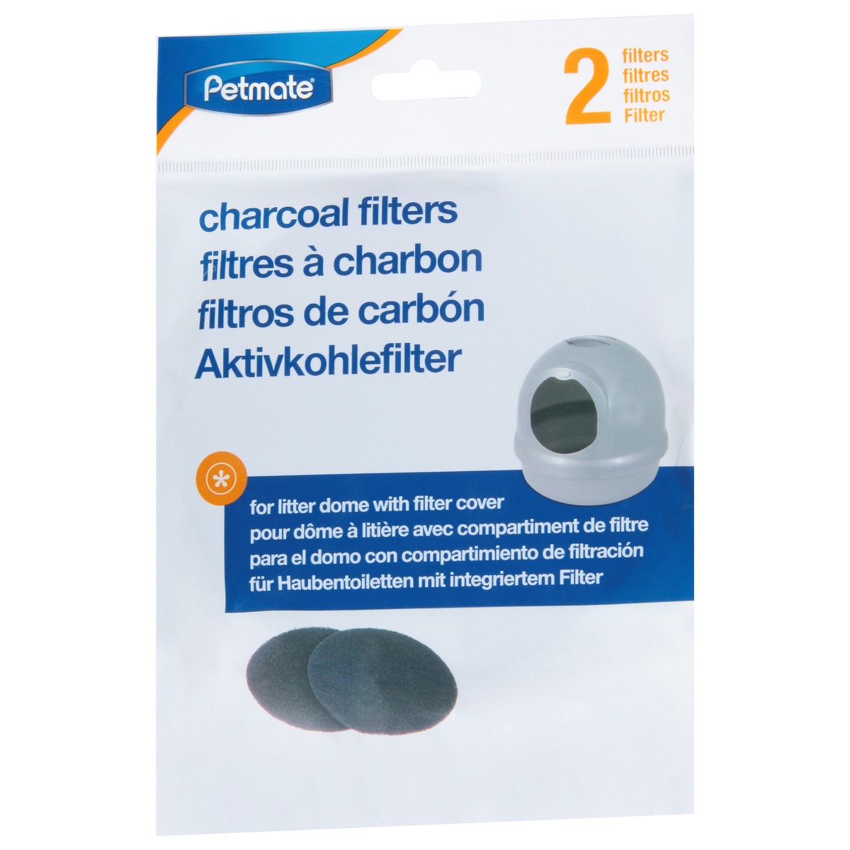 slide 3 of 9, Petmate Charcoal Filters 2 ea, 2 ct