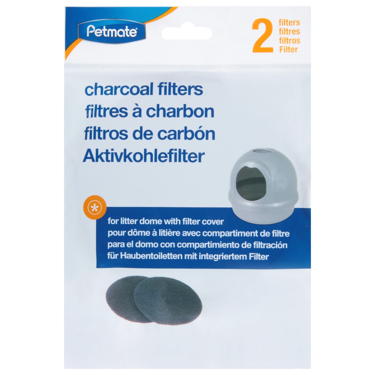 slide 1 of 9, Petmate Charcoal Filters 2 ea, 2 ct