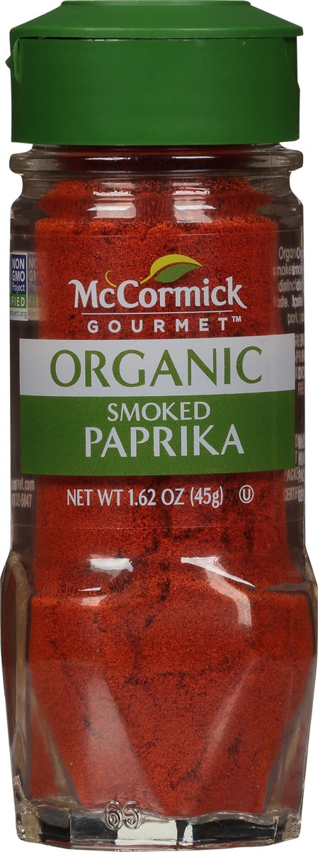 slide 5 of 7, McCormick Gourmet Organic Smoked Paprika, 1.62 oz, 1.62 oz