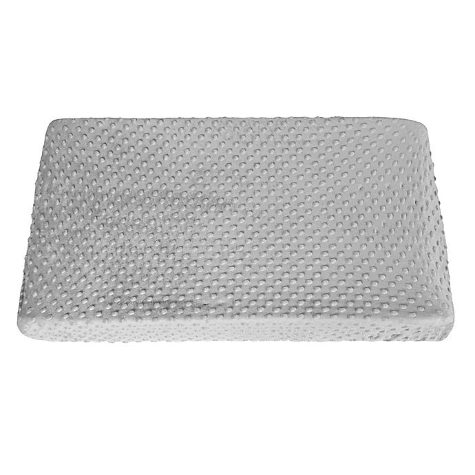 slide 2 of 3, Gerber Popcorn Changing Pad Cover - Grey, 1 ct