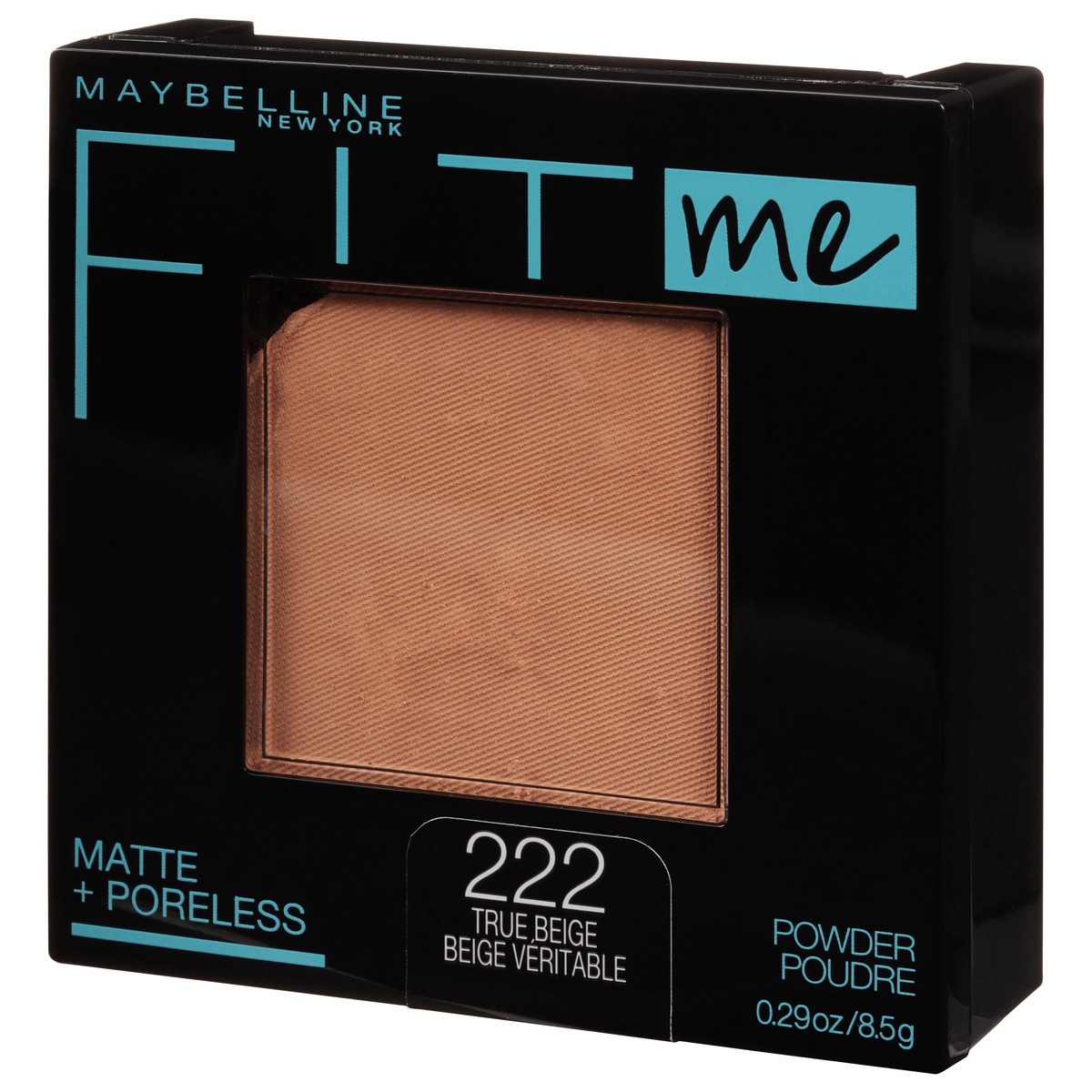 slide 6 of 9, Fit me! True Beige 222 Matte + Poreless Powder 0.29 oz, 0.29 oz