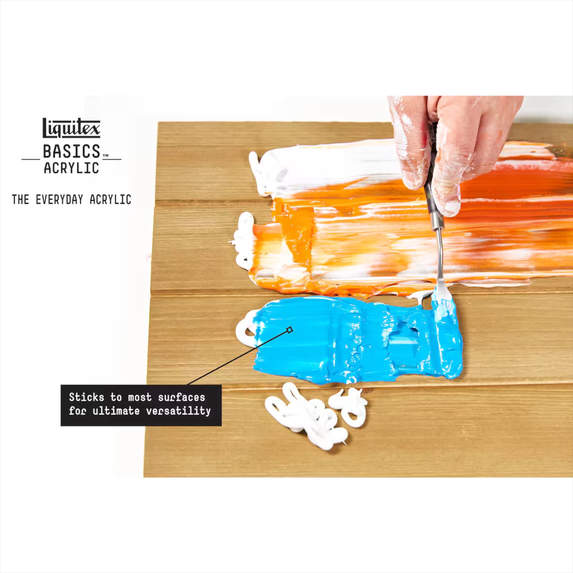 slide 3 of 6, Liquitex Basics 72 Color Acrylic Paint Set, 22 ml