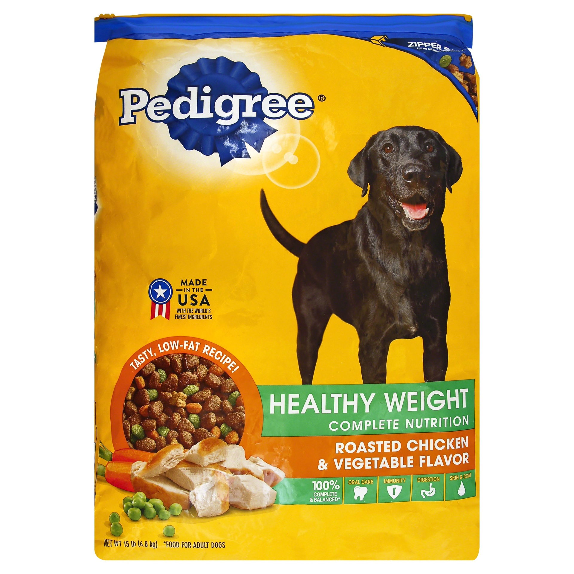 Pedigree Adult Healthy Weight (Roasted Chicken & Vegetable) - Dry Dog ...