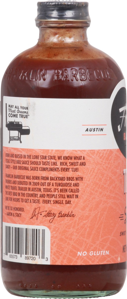 slide 3 of 11, Franklin Barbecue Texas Style Barbecue Sauce, 14 oz