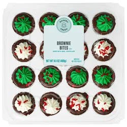 Bakery Fresh Goodness Candy Cane Sprinkle Brownies