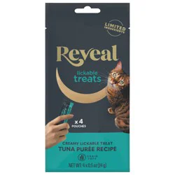 Reveal Natural Lickable Cat Treats Tuna Puree Recipe