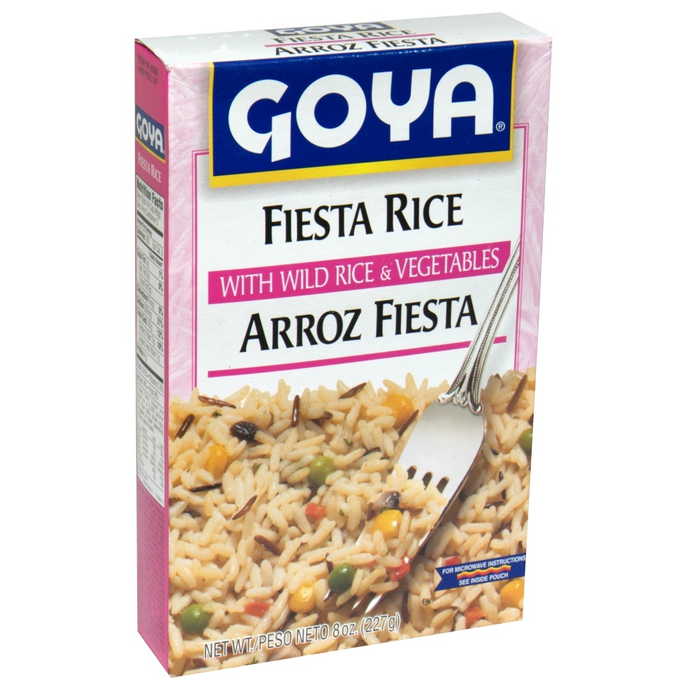 slide 1 of 1, Goya Fiesta Rice With Wild Rice And Vegetables, 8 oz